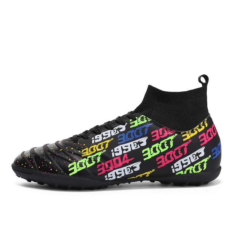 SHANDIAN - Zapatillas de Fútbol Hombre TF zapatos hombre Negro