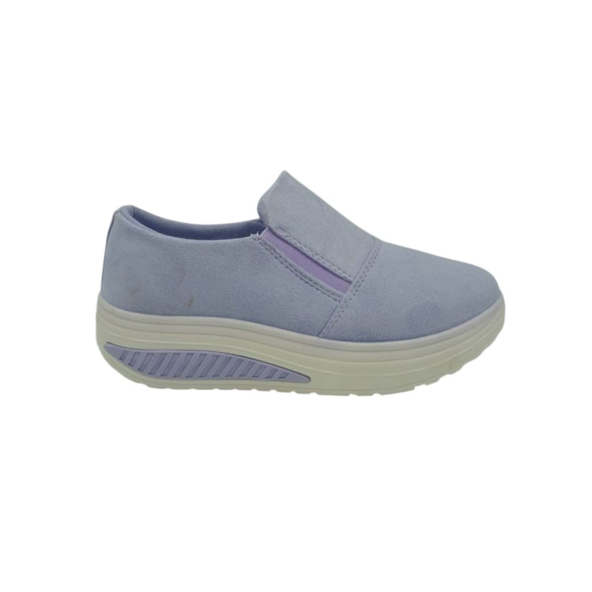 HERIEL - Zapato Panchita Purpura Plataforma
