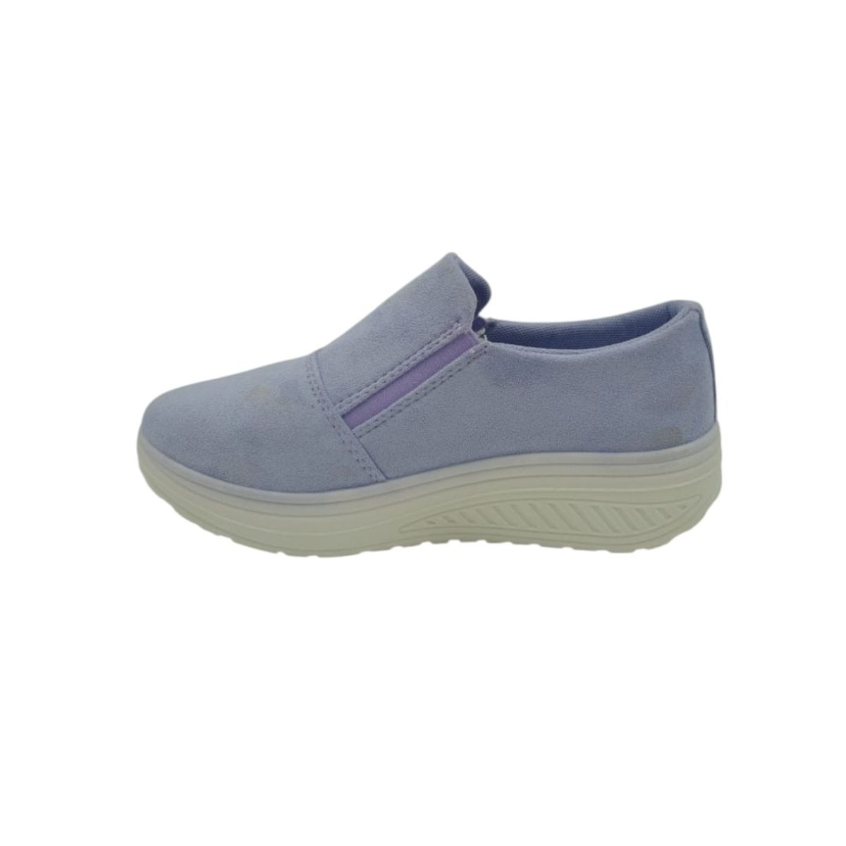 HERIEL - Zapato Panchita Purpura Plataforma