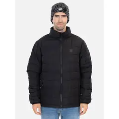 RIP CURL - Parka Rc Collar Puff Negro Hombre - Negro