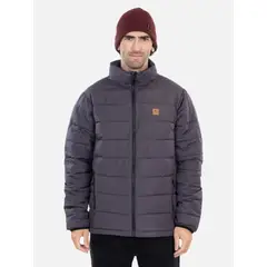 RIP CURL - Parka Rc Collar Puff Gris-Oscuro Hombre - Gris