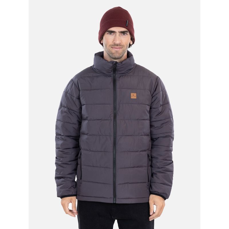 RIP CURL - Parka Rc Collar Puff Gris-Oscuro Hombre Rip Curl - Gris