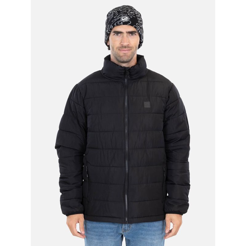 RIP CURL - Parka Rc Collar Puff Negro Hombre Rip Curl - Negro