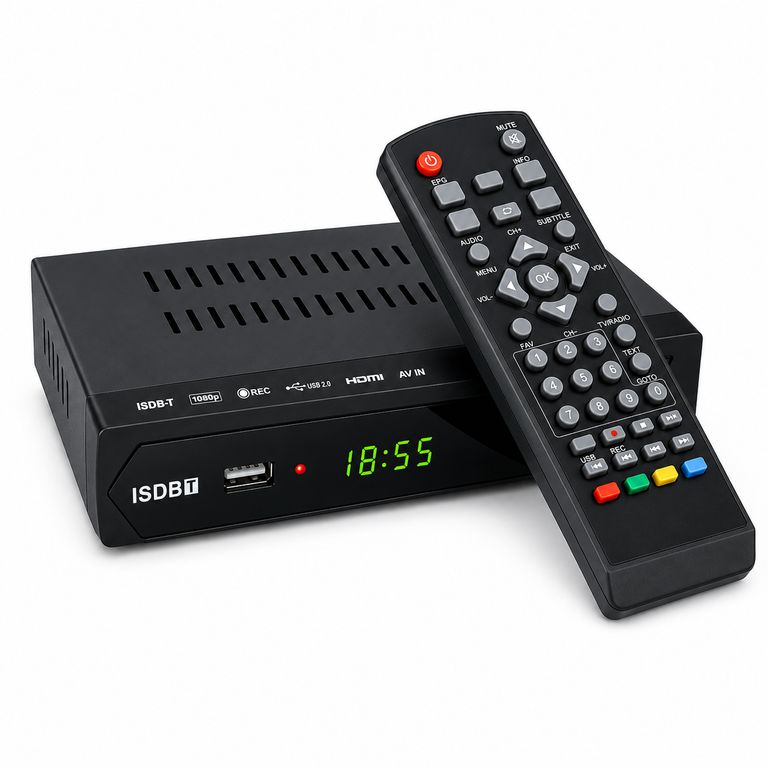 MLAB Decodificador de Señal Digital para TV ISDB-T High Power