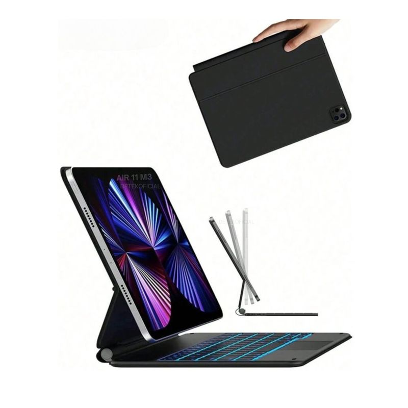 GENERICO - Teclado Magic Keyboard Español Para iPad Air 11 M3 2025