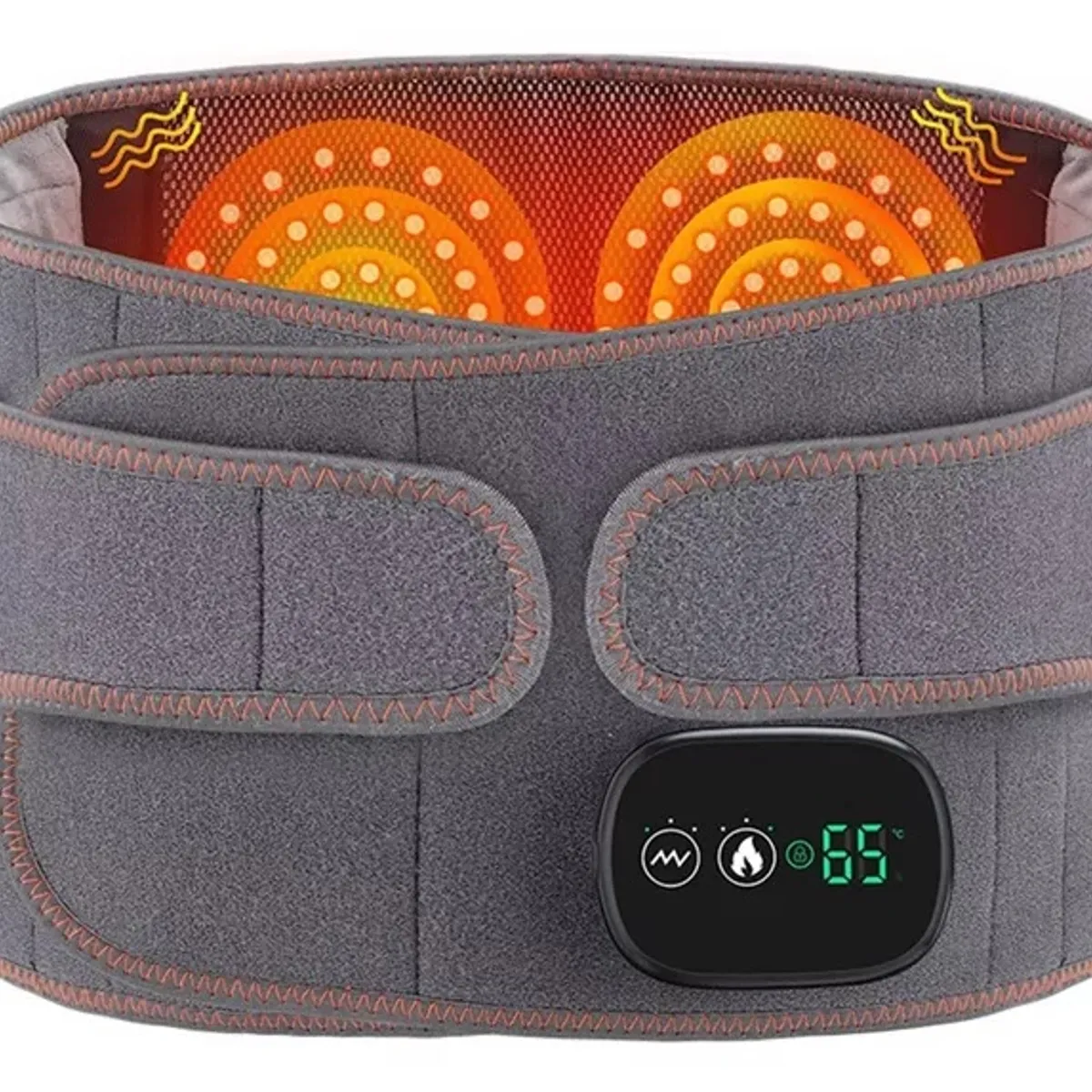 PUREPOWER - Cinturón De Masaje De Cintura Con Calefacción Eléctrica Cin
