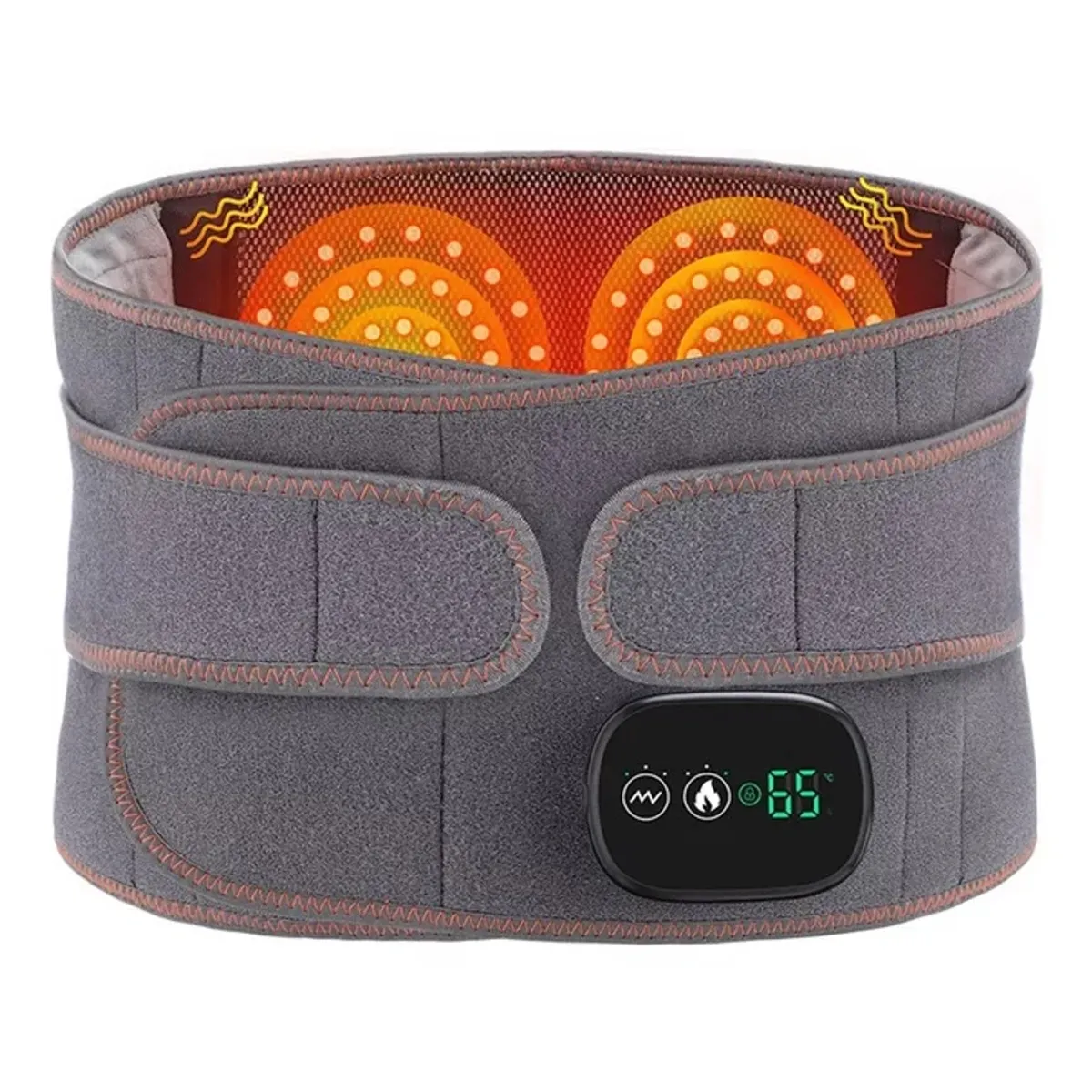 PUREPOWER - Cinturón De Masaje De Cintura Con Calefacción Eléctrica Cin