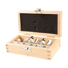 MAKITA - Juego De 6 Fresas 1/4 Para Madera Router D-53578