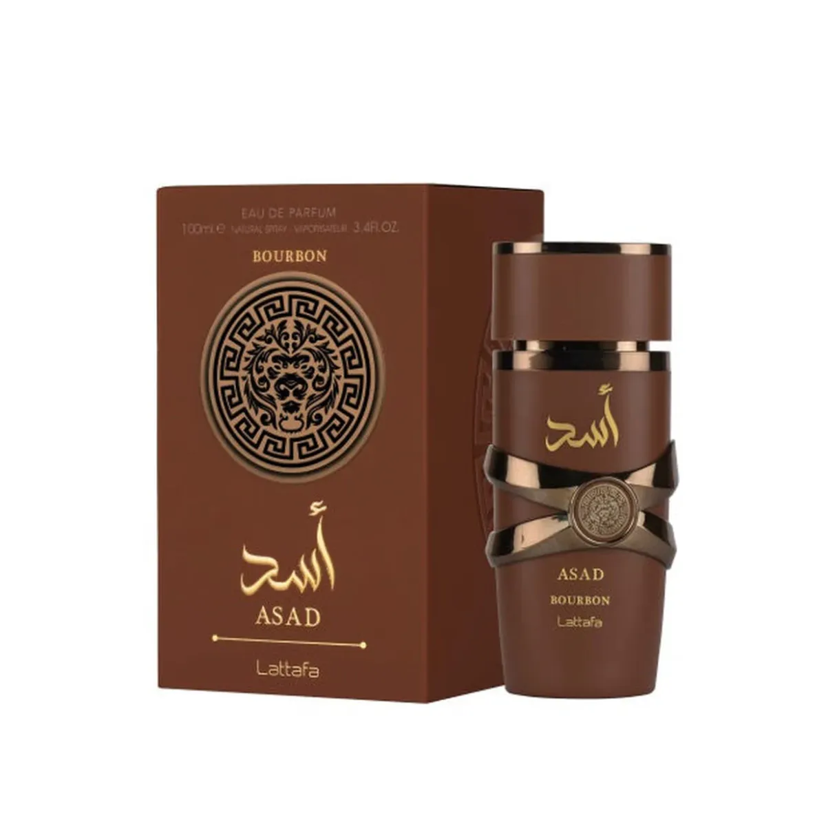 LATTAFA - Perfume Asad Bourbon Lattafa Edp 100 Ml Hombre