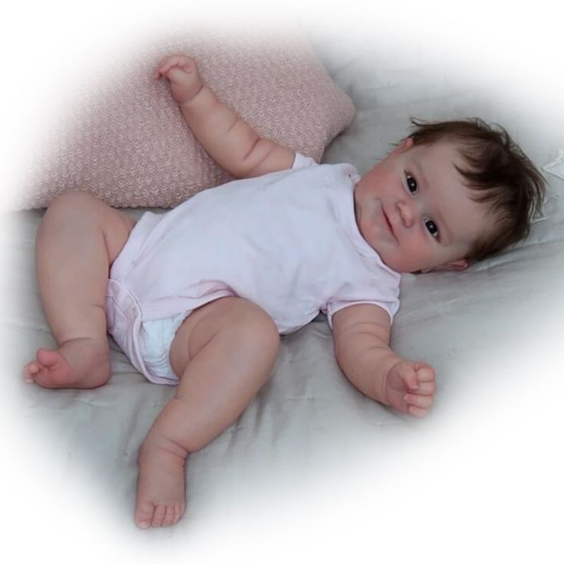LIANYUN - Muñeca bebe reborn vinilo de silicona juguetes para 50cm