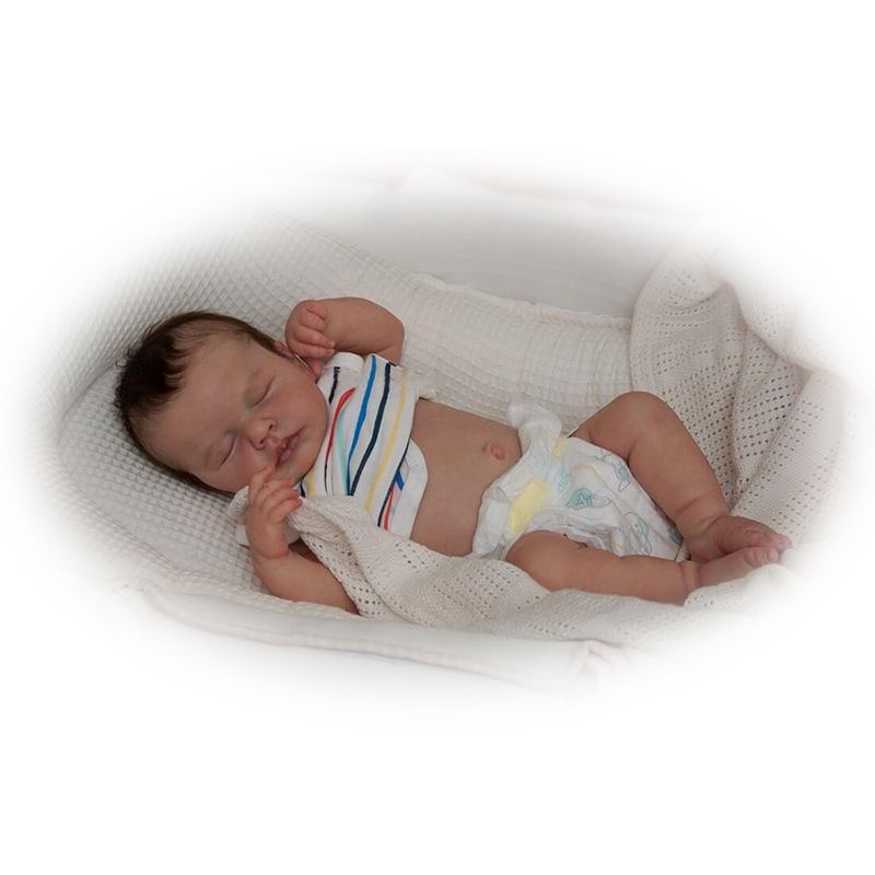 LIANYUN - Muñeca bebe reborn vinilo de silicona juguetes para 50CM