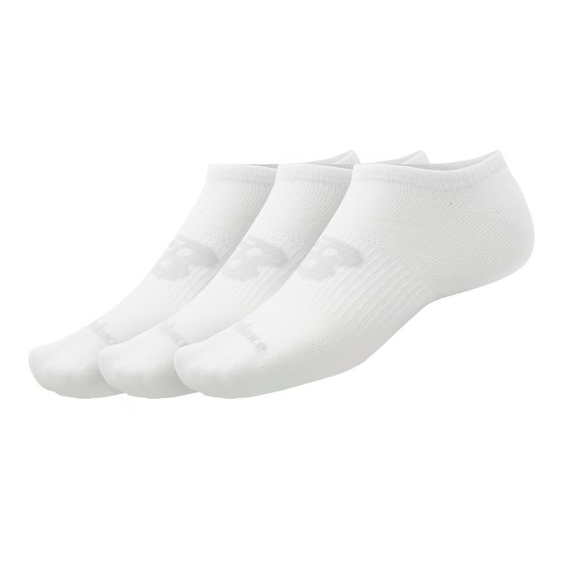 NEW BALANCE - Calcetines 6 Pares New Balance Flat Knit No Show Blanco