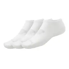 NEW BALANCE - Calcetines 6 Pares Flat Knit No Show Blanco