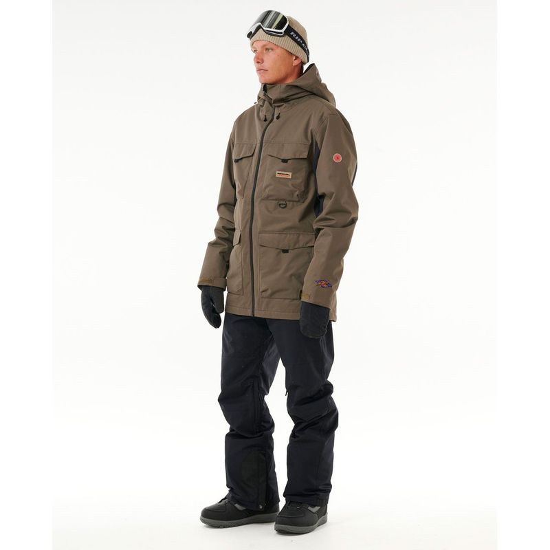 RIP CURL - Parka Snow Flowxpert Café Hombre Rip Curl - Café
