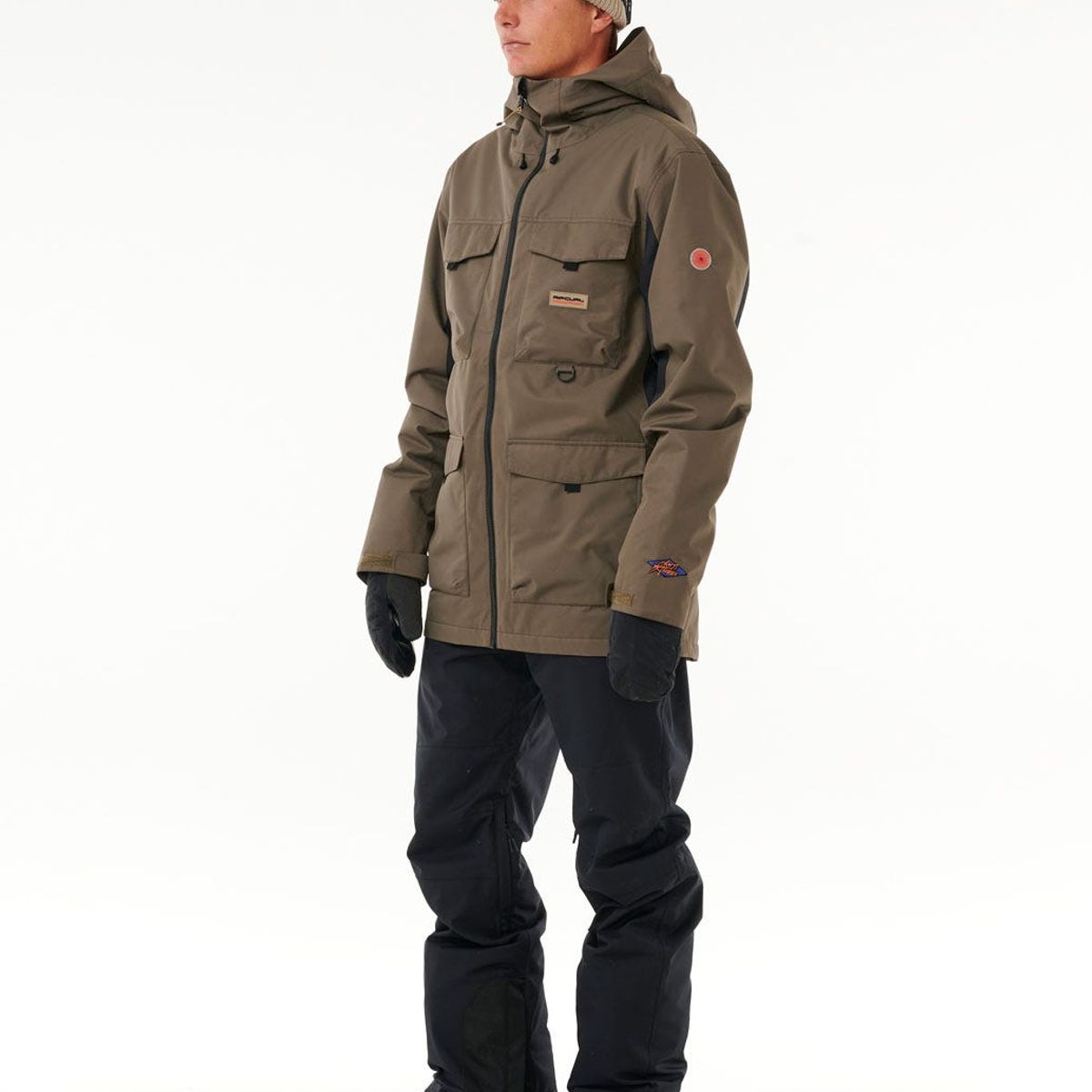 RIP CURL - Parka Snow Flowxpert Café Hombre Rip Curl - Café