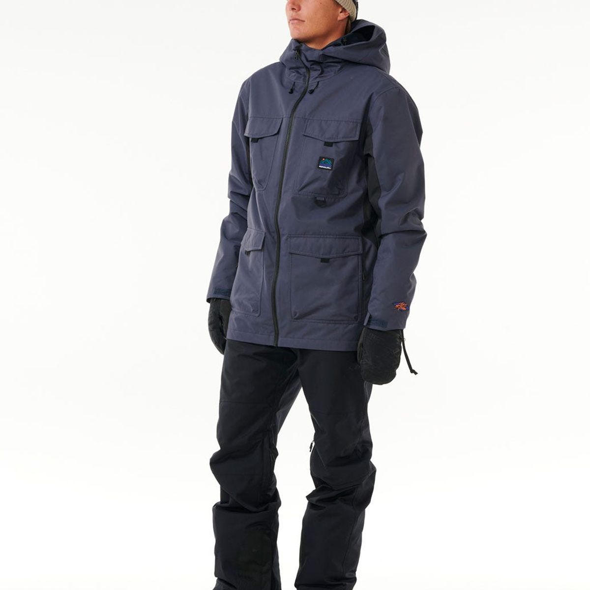 RIP CURL - Parka Snow Swelledge Morado Hombre Rip Curl - Morado