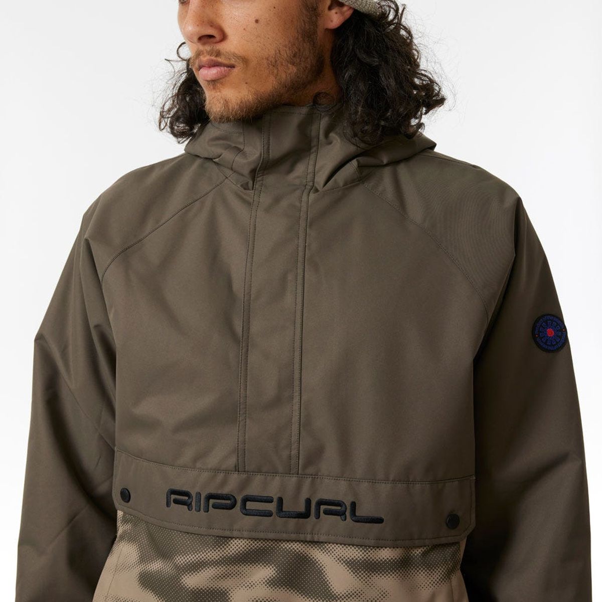 RIP CURL - Parka Snow Anti Series 10K Jkt-Rock Café Hombre Rip Curl - Café