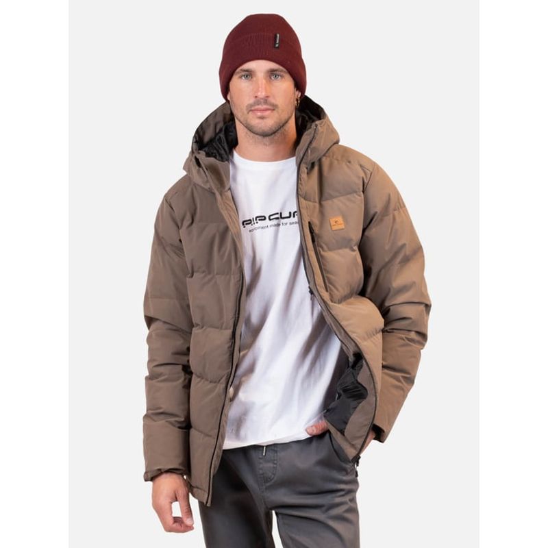RIP CURL - Parka Rc Igloo Puff Café Hombre Rip Curl - Café