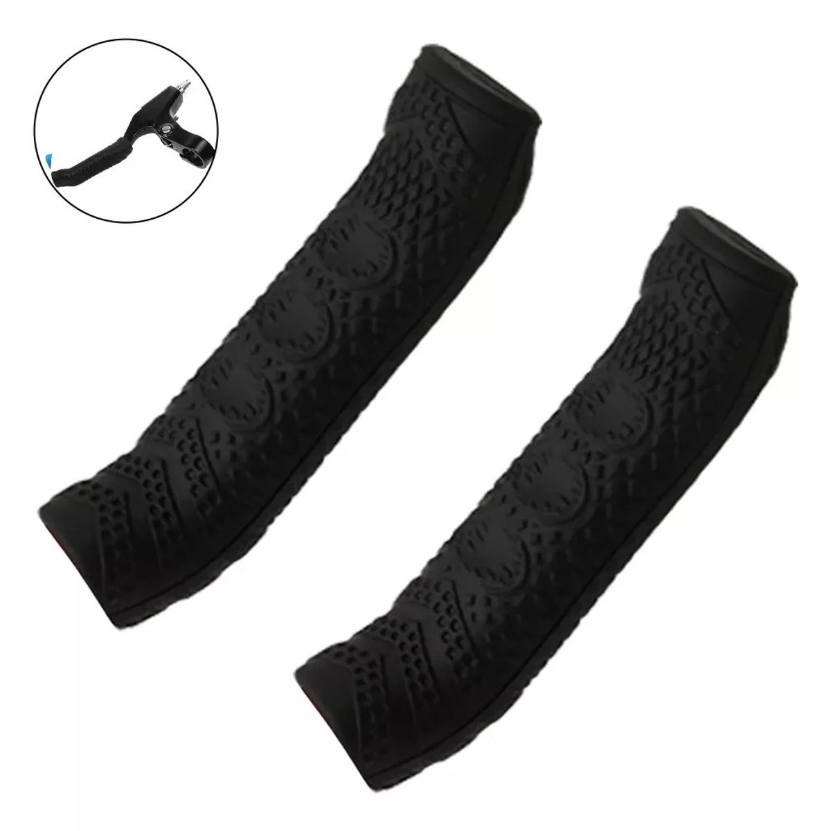 GENERICO - Protector Funda Manillas Maneta De Freno Bicicleta Silicona