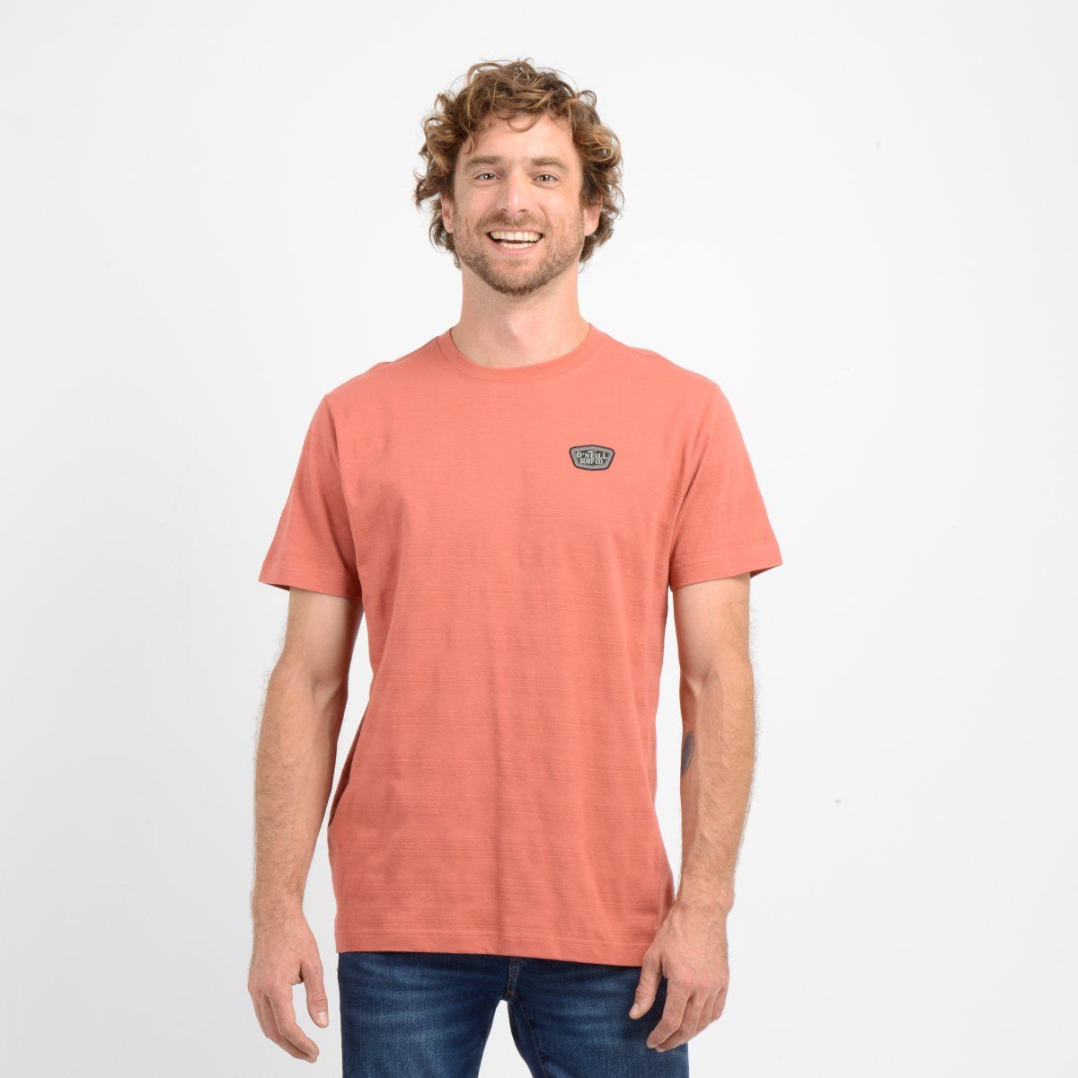 O'NEILL - POLERA MANGA CORTA MYTHIC TEE NARANJO OSCURO