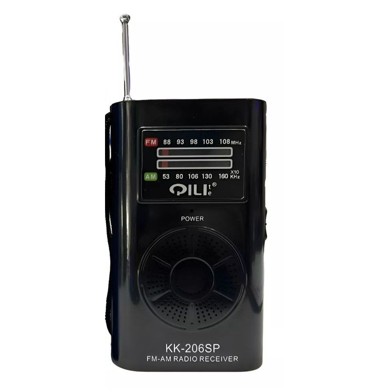 GENERICO - Radio Portátil A Pila Am Fm Bolsillo Con Antena