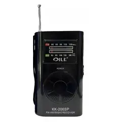 GENERICO - Radio Portátil A Pila Am Fm Bolsillo Con Antena