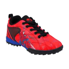 SPIDER MAN - Zapato de Futbolito Niño Spider-Man Red