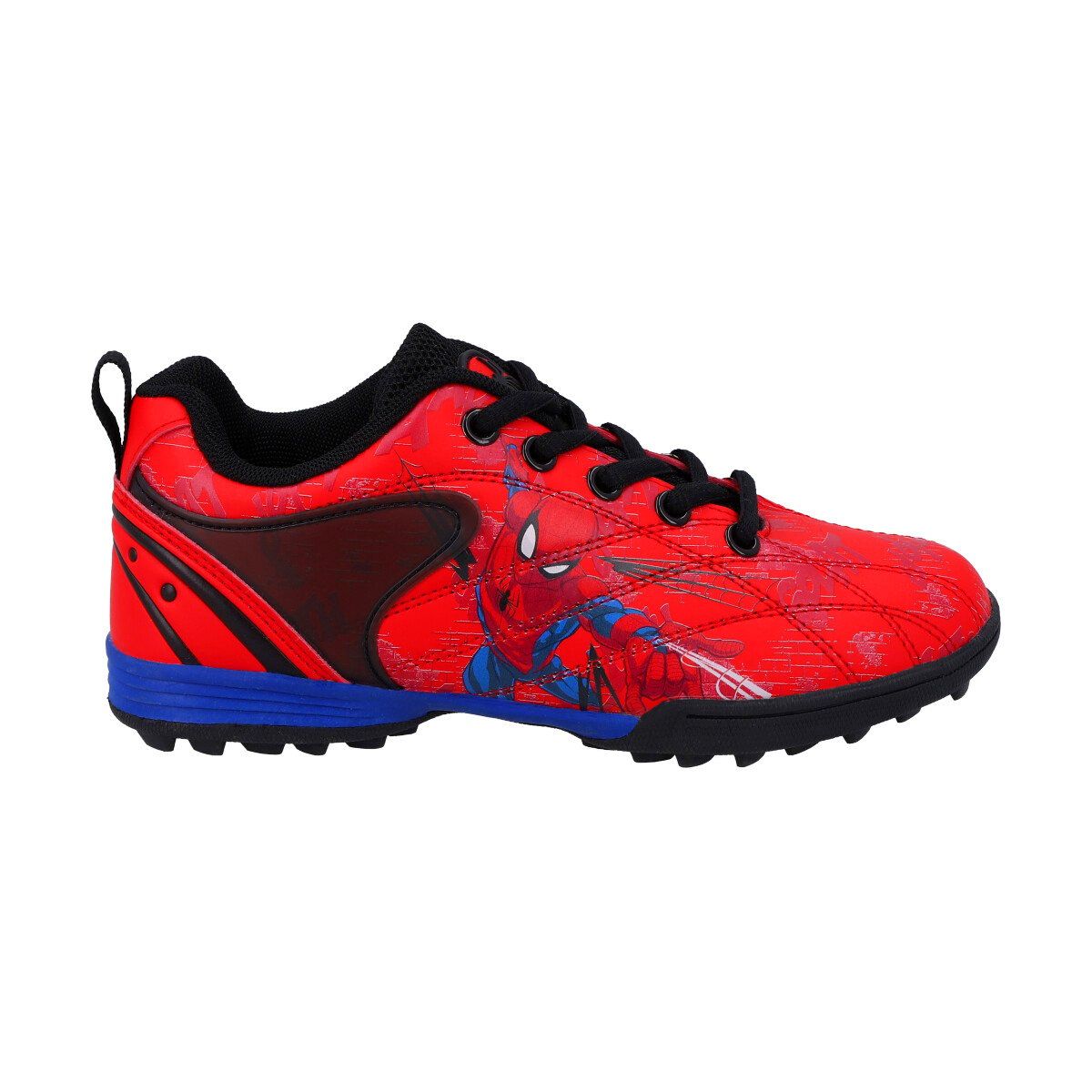 MARVEL - Zapato de Futbolito Niño Spider-Man Red