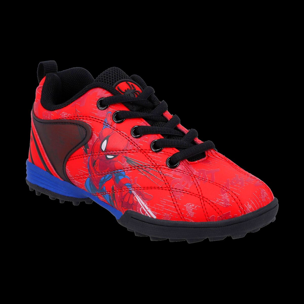 MARVEL - Zapato de Futbolito Niño Spider-Man Red