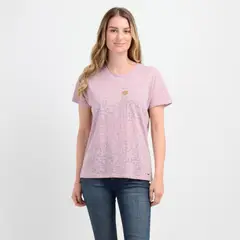 O'NEILL - POLERA MANGA CORTA DITSY ROSADO