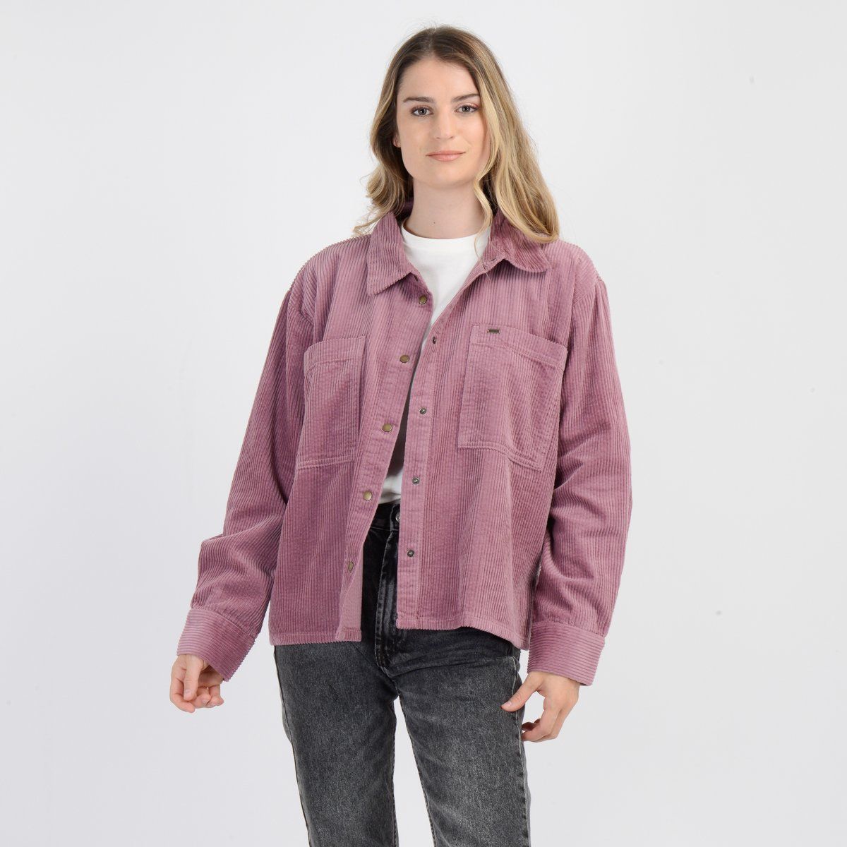 O'NEILL - CAMISA BROOKS ROSADO OSCURO