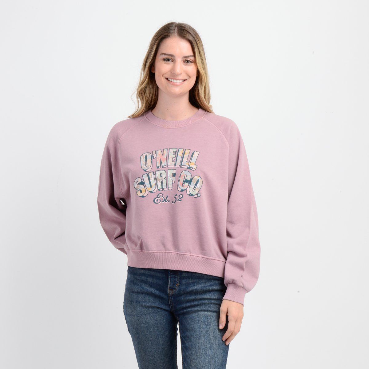 O'NEILL - POLERON VIDA BELLA  ROSADO OSCURO