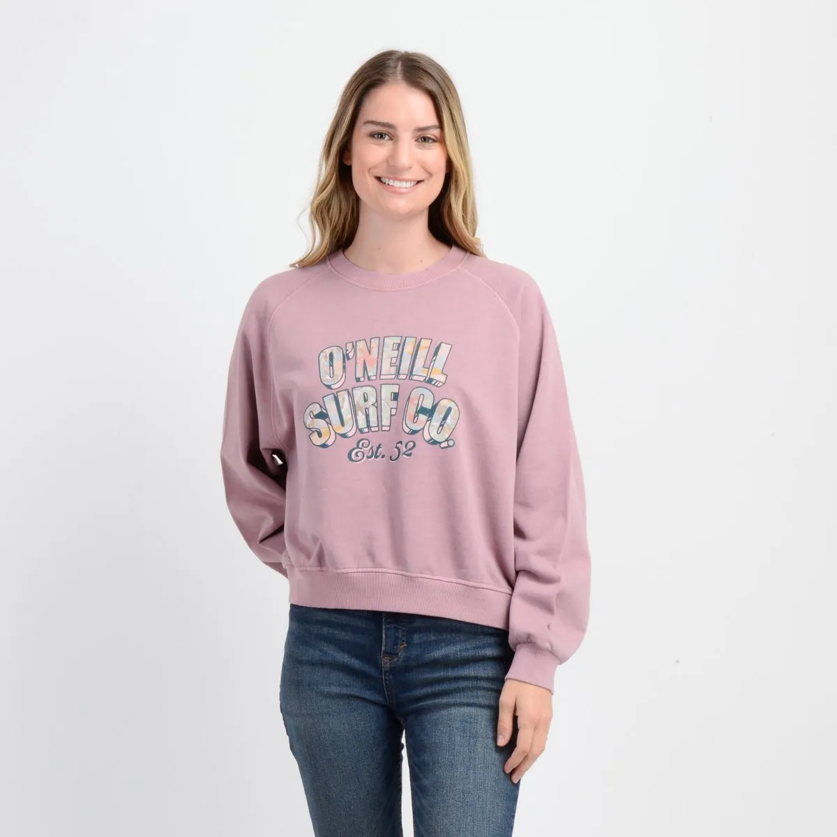 O'NEILL - POLERON VIDA BELLA  ROSADO OSCURO