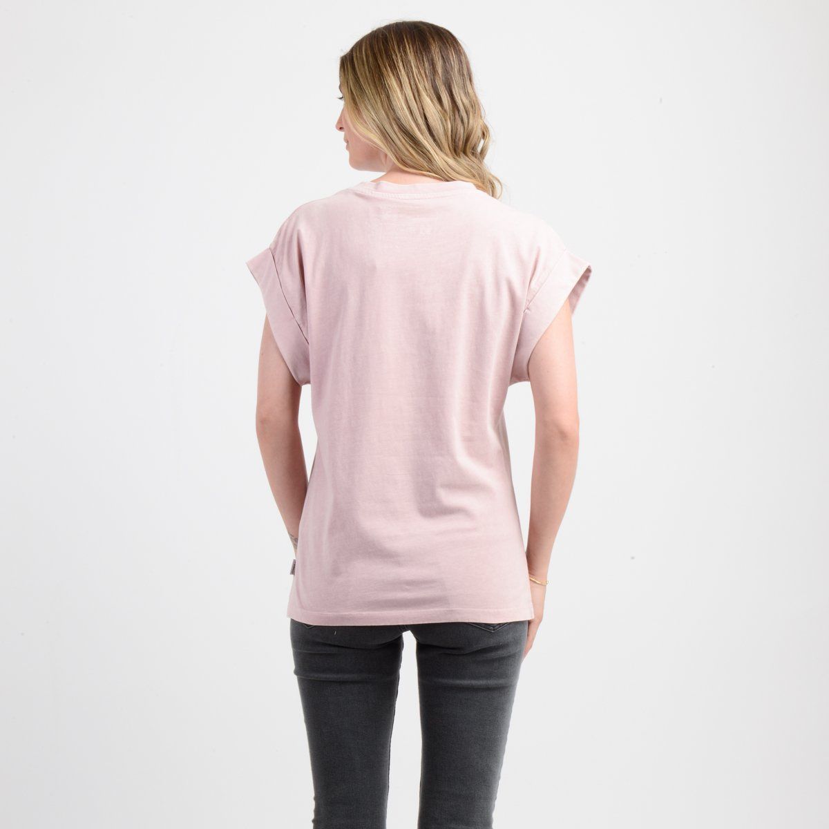 O'NEILL - POLERA MANGA CORTA O'RIGINALS SURF  ROSADO