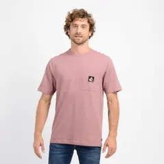 O'NEILL - POLERA MANGA CORTA TORREY II ROSADO OSCURO