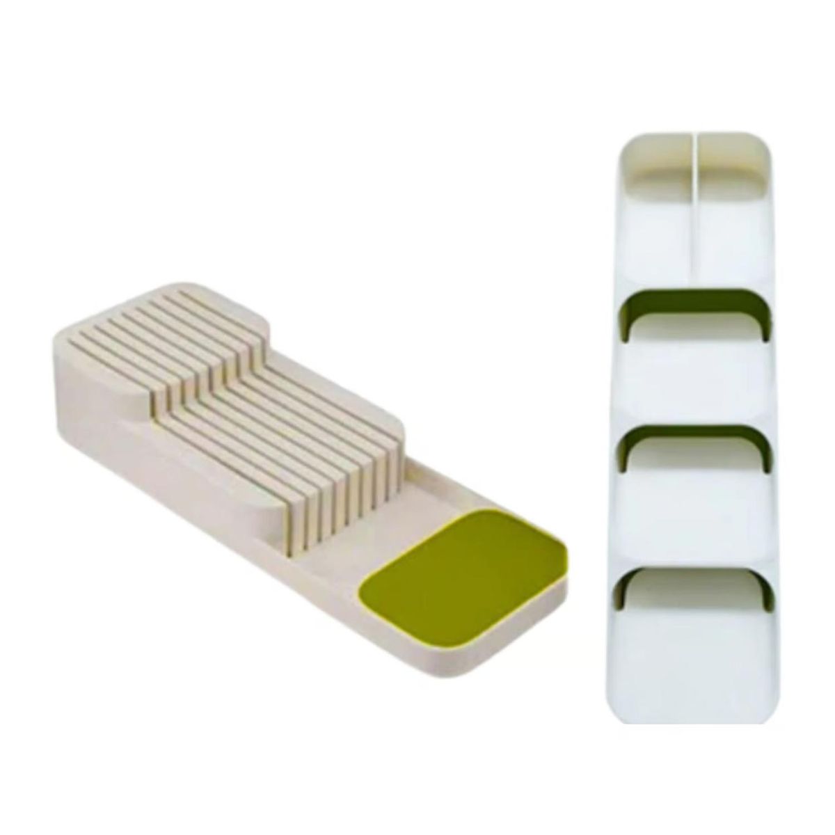 GENERICO - Organizador De Cuchillos En Cajon Cocina 9 Ranuras