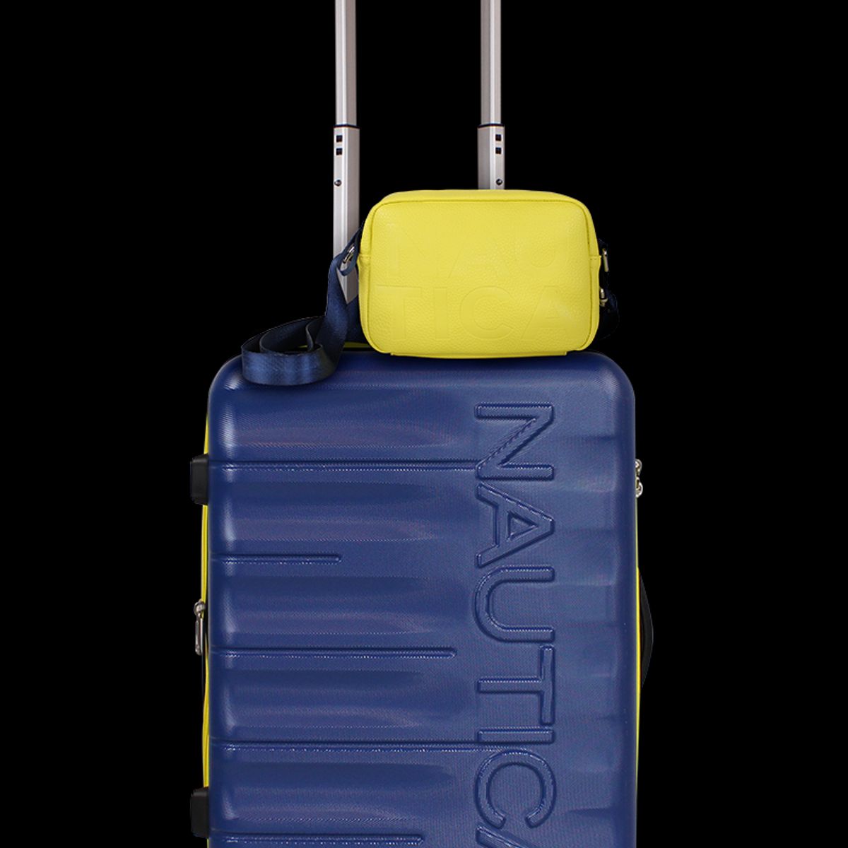 NAUTICA - Pack Maleta cabina Ibiza 10k azul + Bandolera Emma Nautica