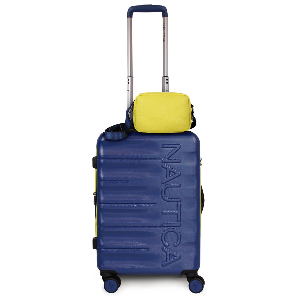 NAUTICA - Pack Maleta cabina Ibiza 10k azul + Bandolera Emma Nautica