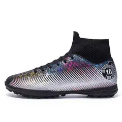 SHANDIAN - Zapatillas de Fútbol Hombre TF Negro