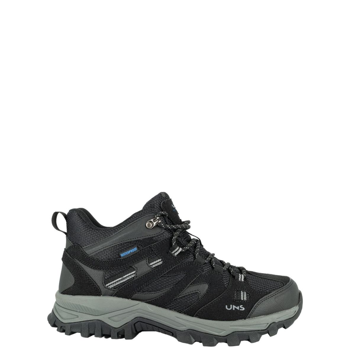 UNS - Botin Outdoor Hombre Waterproof Negro Tejo UNS