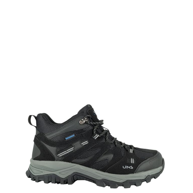 Botin Outdoor Hombre Waterproof Negro Tejo