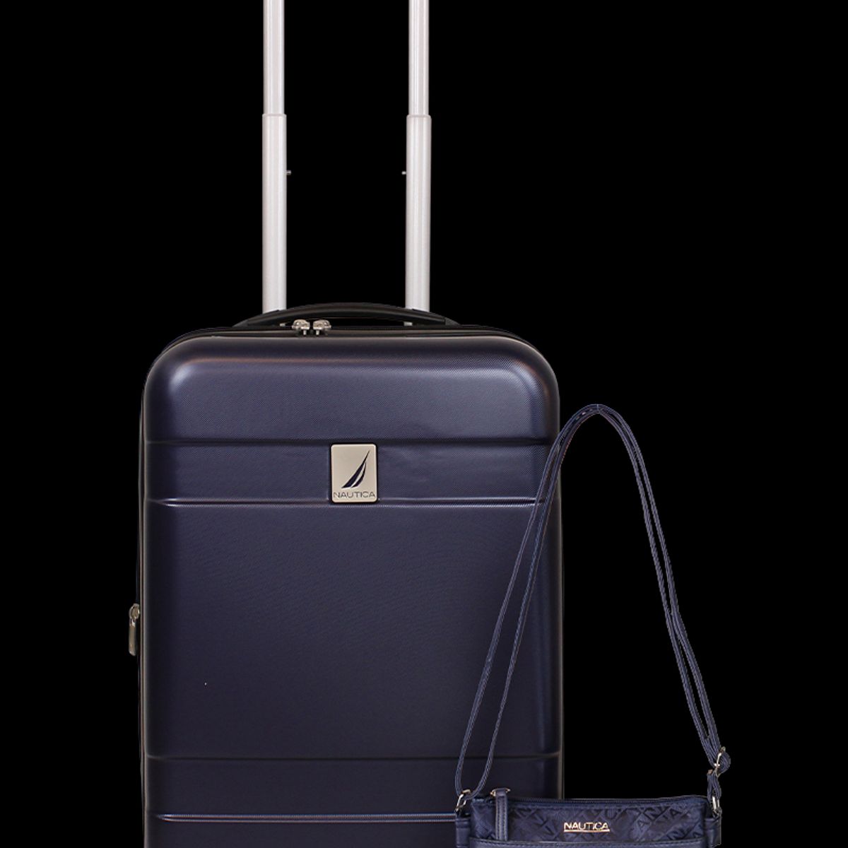NAUTICA - Pack Maleta cabina Bora 10kg azul + Cartera Leeway Nautica