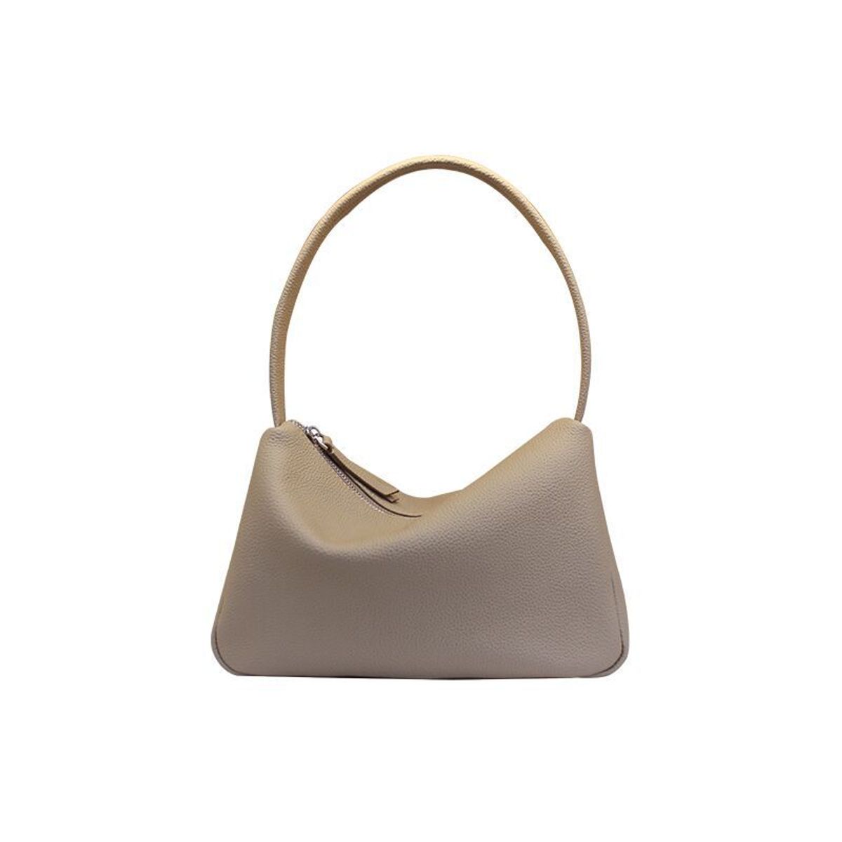 PUREPOWER - Bolso bandolera de piel suave con cremallera