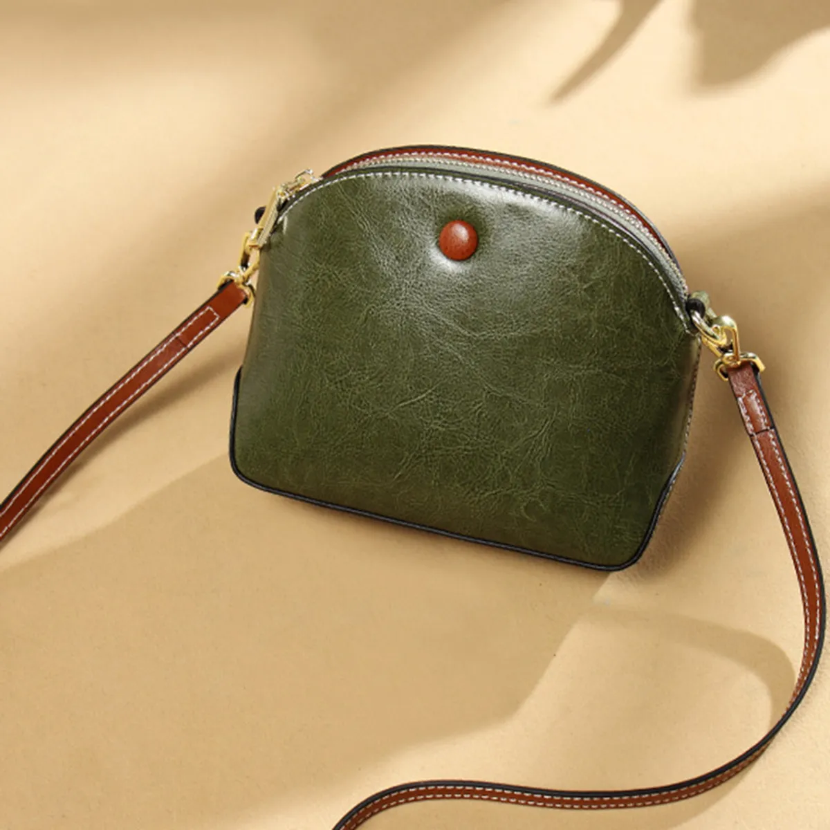 PUREPOWER - Bolsos Bandolera De Piel Para Mujer A La Moda Para Axilas