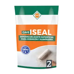 CAVE - I SEAL - Impermeabilizante Superficial Base Cementicia Gris 2 Kg