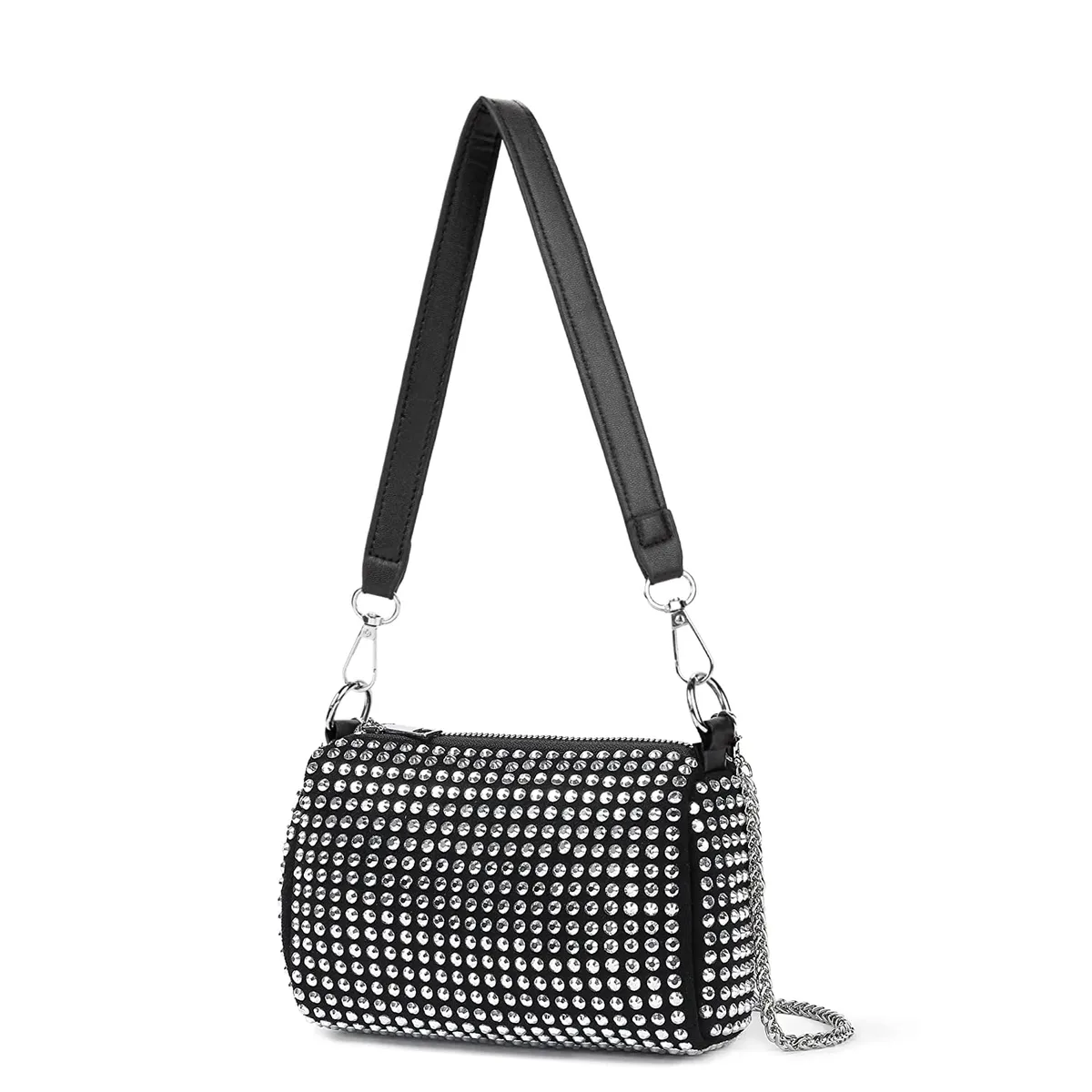 PUREPOWER - Bolsa De Dama Mujer Bolsos Para Crossbody De Diamantes