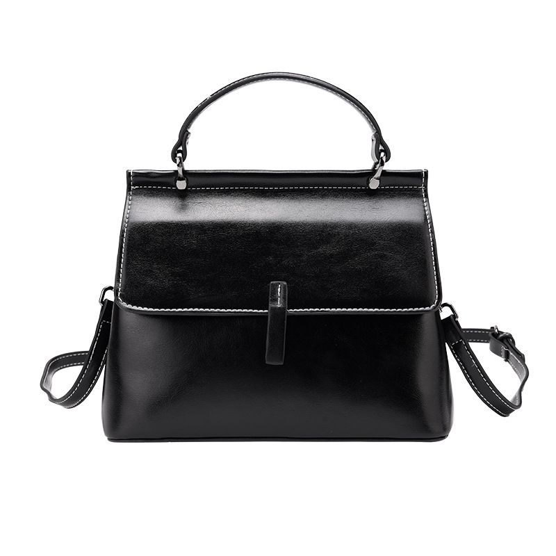 PUREPOWER - Bolsos vintage para mujer Bolso bandolera de cuero