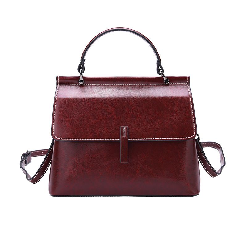 PUREPOWER - Bolsos vintage para mujer Bolso bandolera de cuero