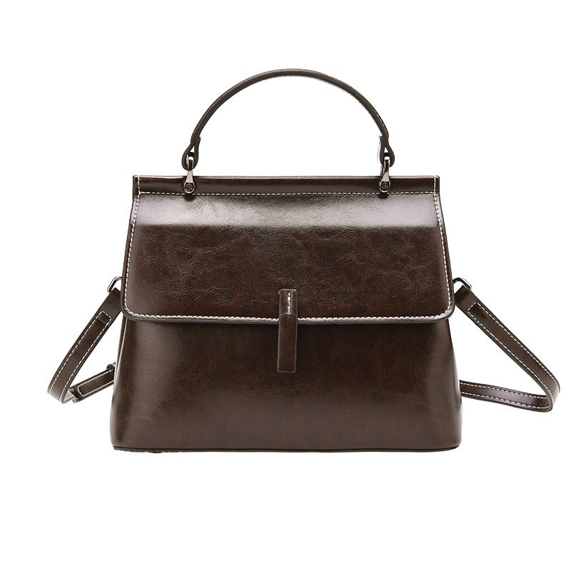 PUREPOWER - Bolsos vintage para mujer Bolso bandolera de cuero