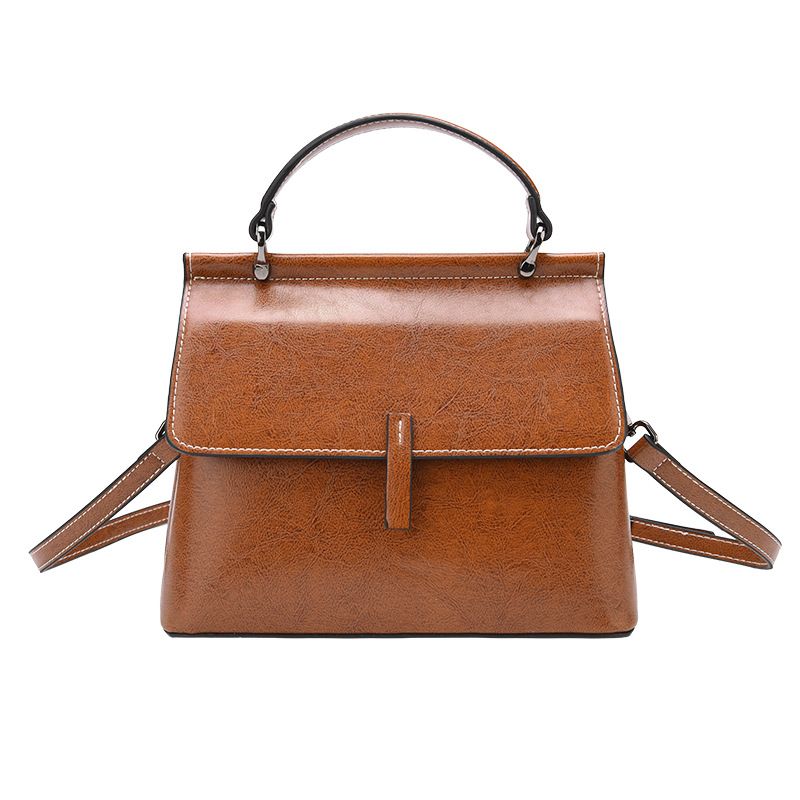 PUREPOWER - Bolsos vintage para mujer Bolso bandolera de cuero